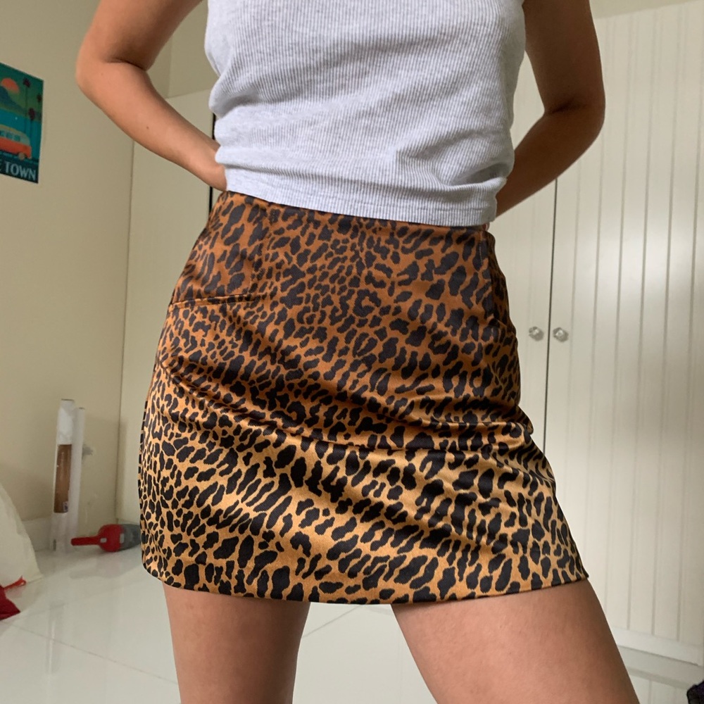 Cheetah Skirt Mini